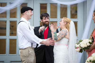 Tattooed Wedding Couple Pronounced Married in Queens