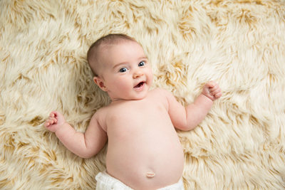 One Month Old Baby Portraits - Malvern Portrait Studio