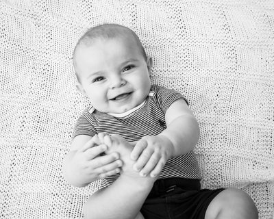 Seven Month Old Portrait - On-Location Photo Session