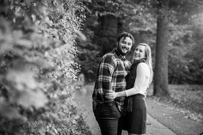 Engagement Pictures in the Park - Fall Photos
