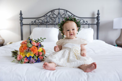 Flower Girl, Normandy Farms Hotel Wedding Prep