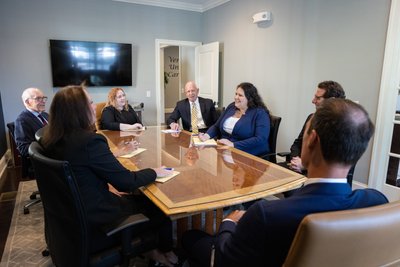 Attorneys Meeting in Conference Room