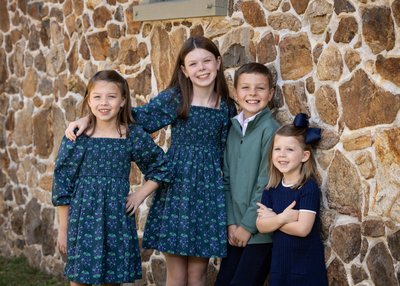 Outdoor Photoshoots for Families with Four Kids