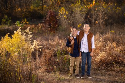 Portraits with Fall Foliage in Valley Forge