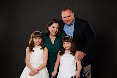 Family Portraits for First Holy Communions