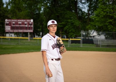 High School Baseball Player Photos