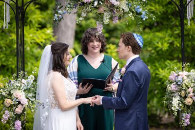 Ring Exchange at General Warren Wedding