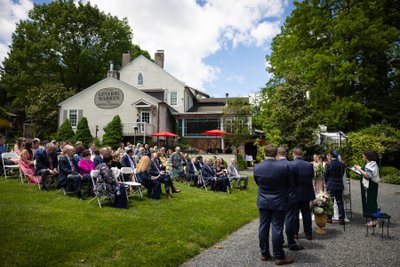 Outdoor Wedding Ceremony at General Warren Malvern