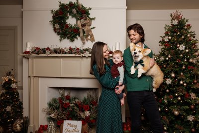 Christmas Set at Historic Sugartown Studio