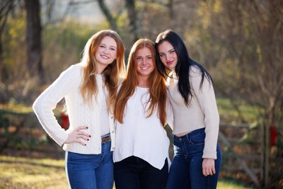 Sisters, Home From College for the Holidays