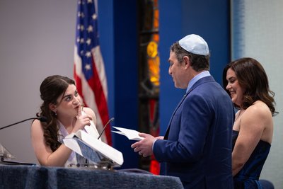 Bat Mitzvah Service Photos in Synagogue