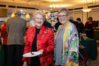 Holiday Party Photos at Retirement Home