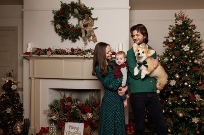 Christmas Set at Historic Sugartown Studio