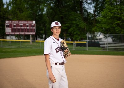 High School Baseball Player Photos