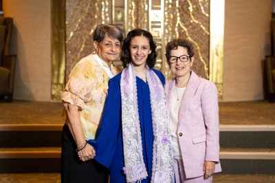 Formal Portraits at the Bimah with Grandmothers