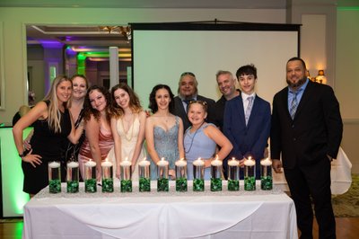 Candle Lighting Ceremony at Bat Mitzvah in Wilmington