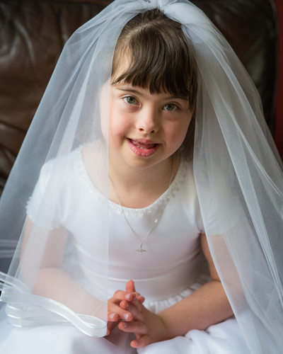 First Holy Communion Portraits in Your Home