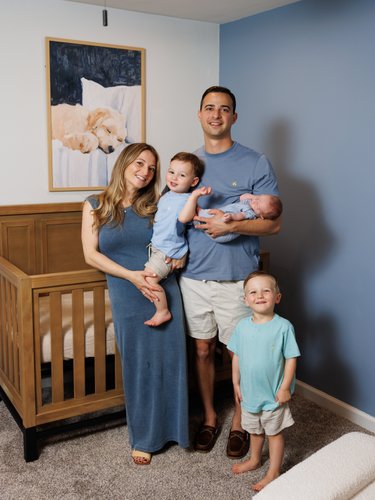 Lifestyle Family Newborn Photos Nursery