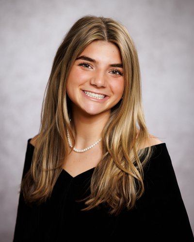 Graduation Photos with Black Drape