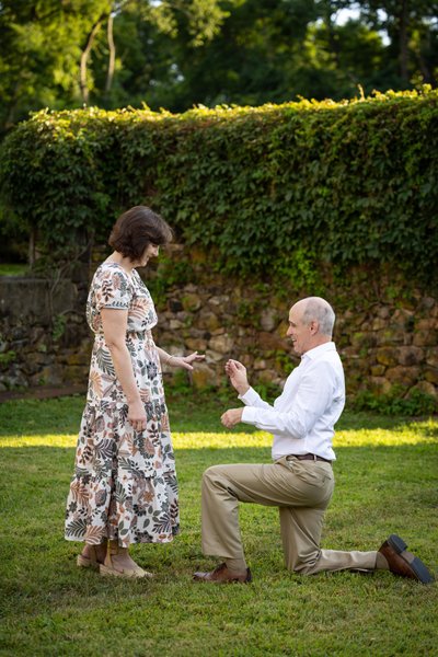 Proposal Photography for Older Couples