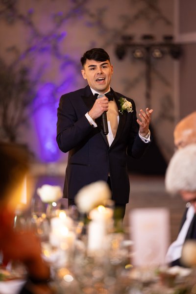 Heartfelt Wedding Toast at Reception