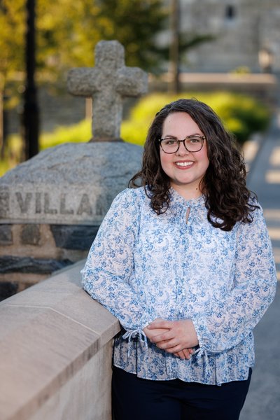 Business Headshots for Master's Graduate