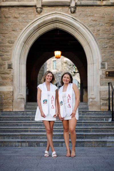Sorority Sister Photo at Villanova University Campus