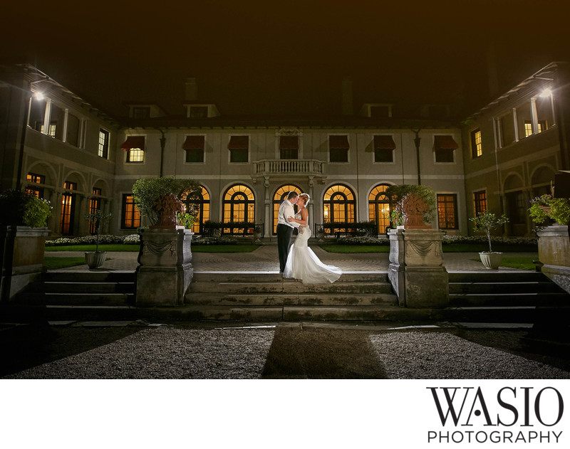 Night Wedding Portrait