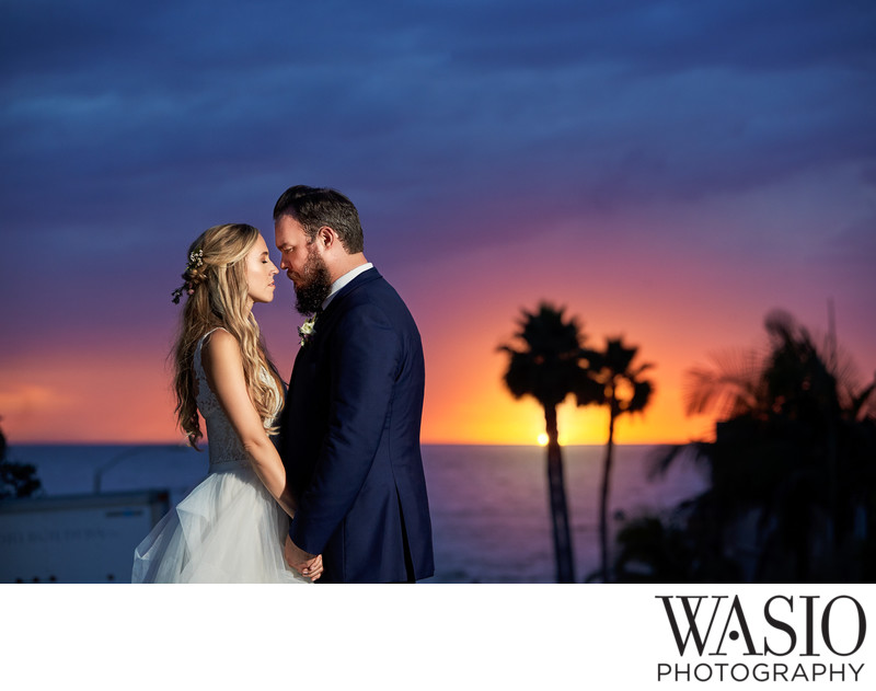 beach sunset portrait photography