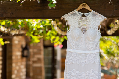 BHLDN Lace Wedding Dress