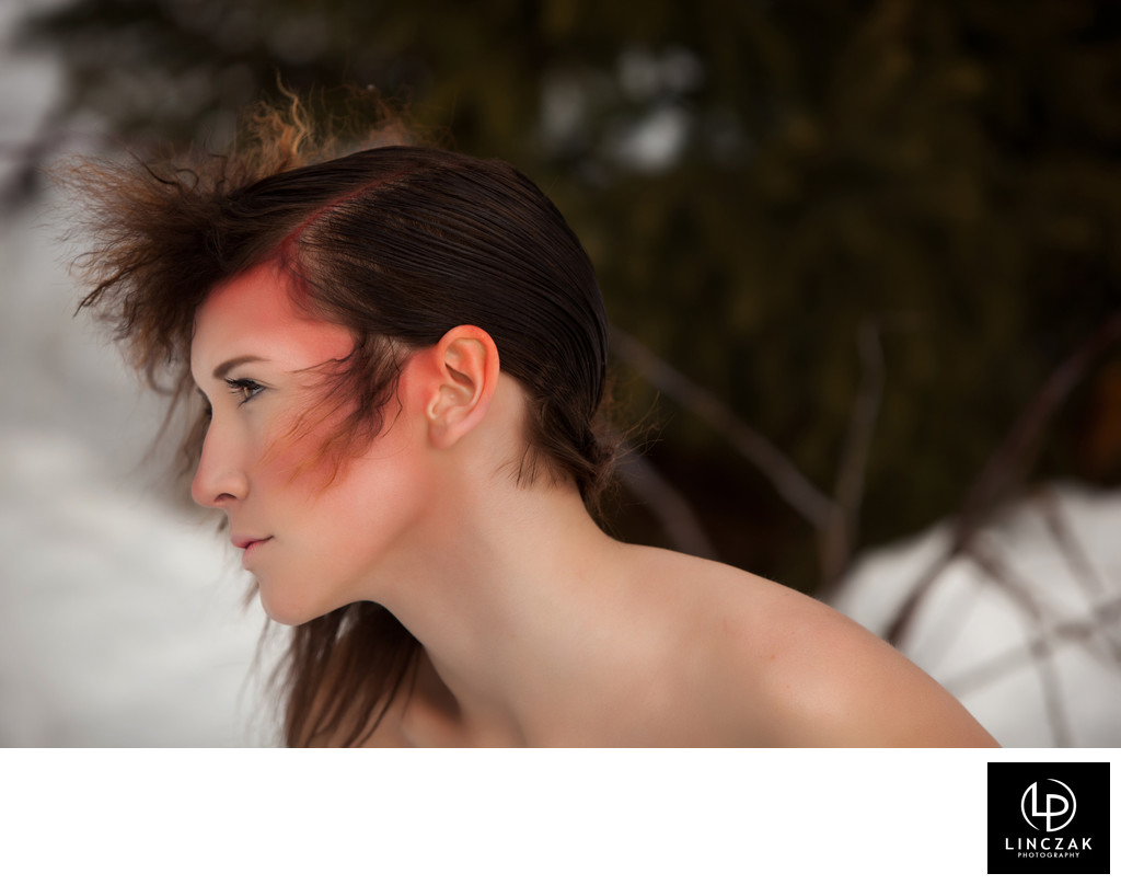 winter background fashion photo
