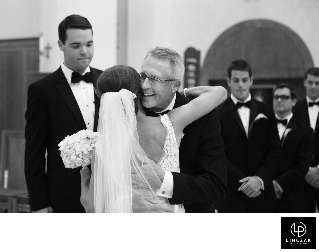 black and white cleveland wedding photos