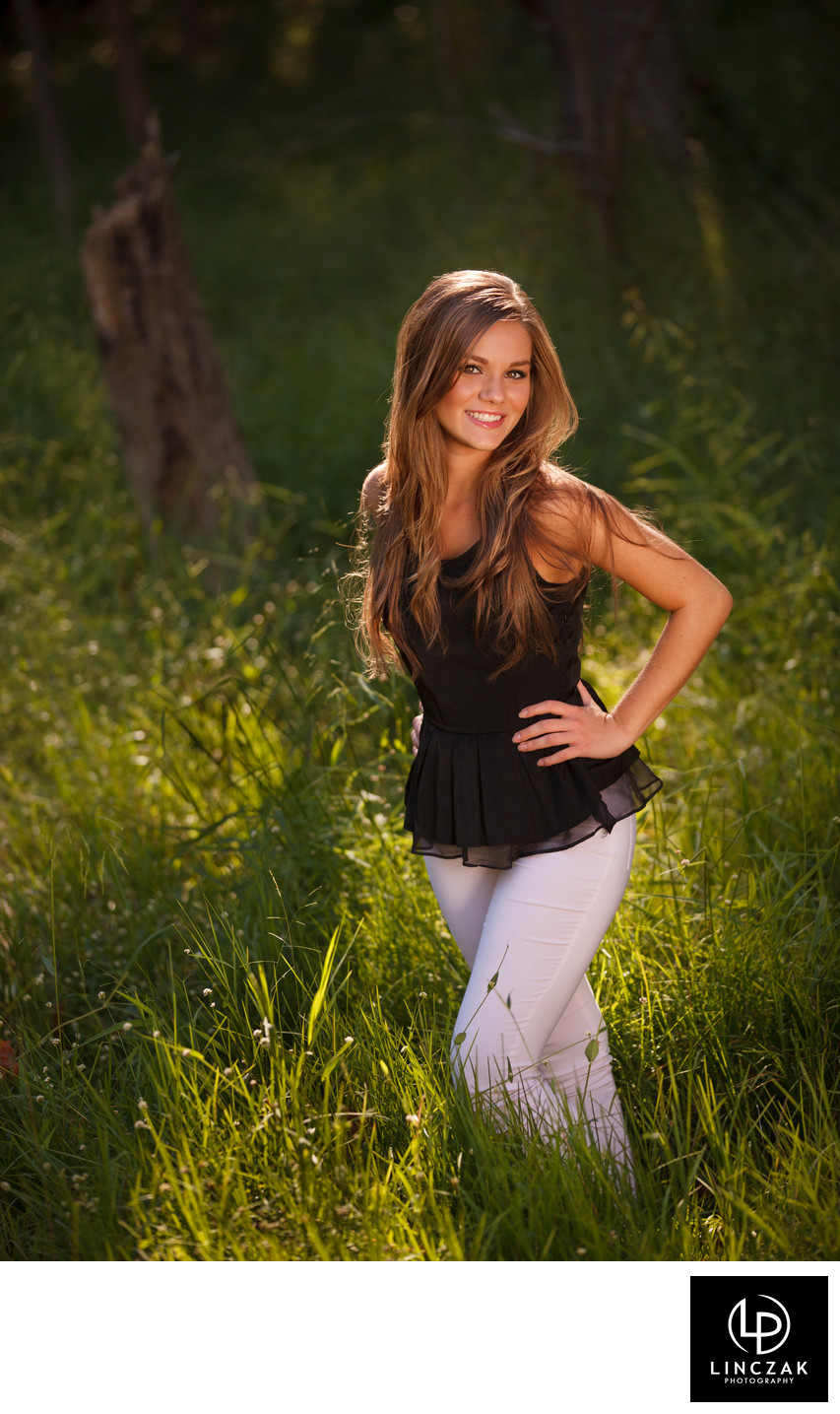 brecksville senior portrait