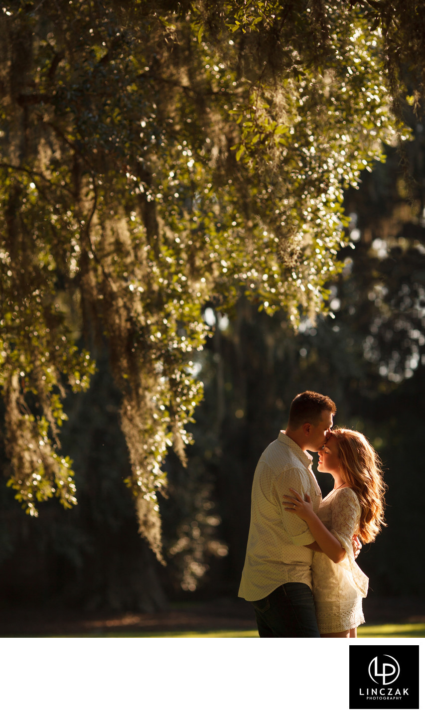 rustic inspired engagement session