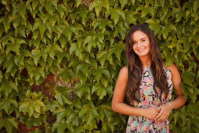 natural background portrait