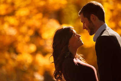 cleveland engagement session in fall