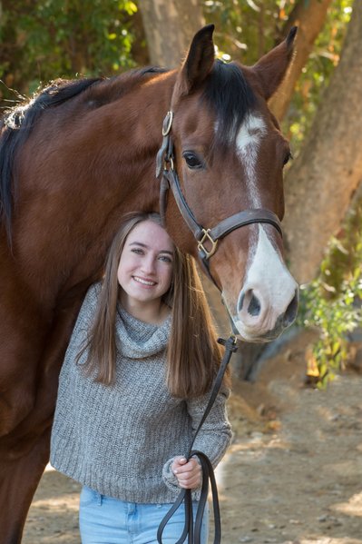 Fun senior portraits