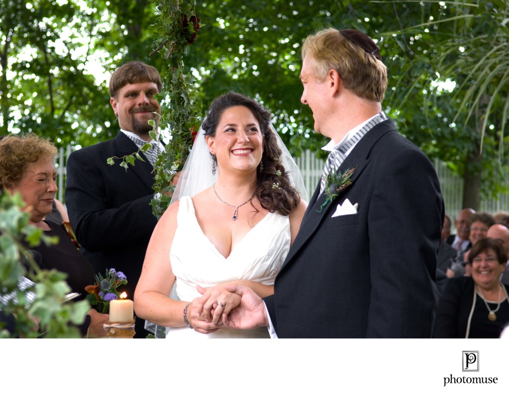 The wedding of Amy Hollander and Doug Milne