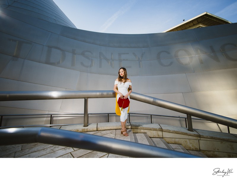 USC JD Graduation Portrait at Walt Disney Concert Hall