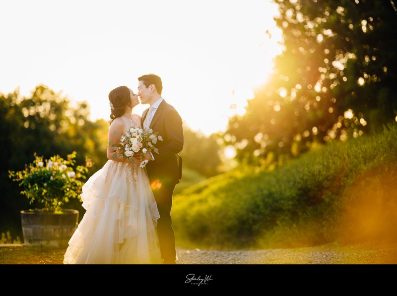 Beautiful Golden Hour Winery Wedding in Temecula, CA