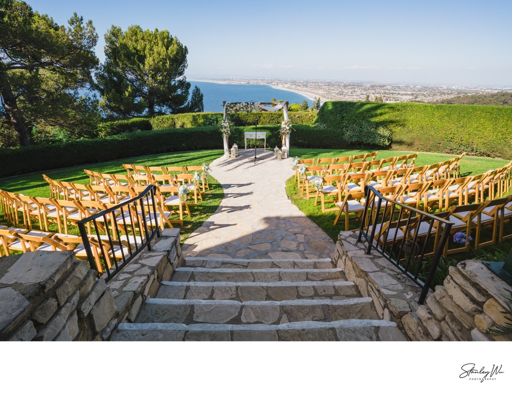 Wedding Ceremony Site at La Venta Inn, Palos Verdes