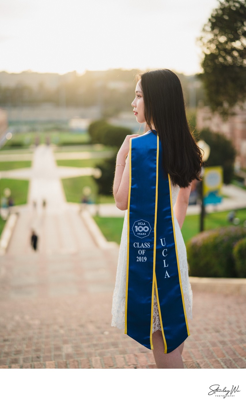 Iconic Sash Over The Shoulder Pose for Grad Photos