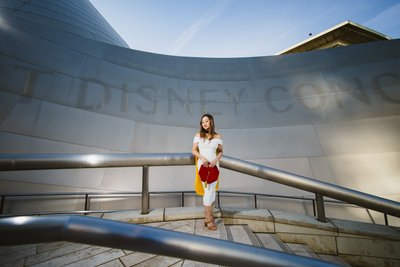 USC JD Graduation Portrait at Walt Disney Concert Hall