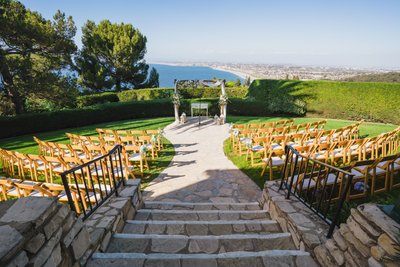 Wedding Ceremony Site at La Venta Inn, Palos Verdes