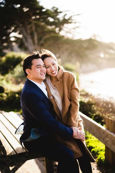 Fall Engagement Photos Carmel by the Sea