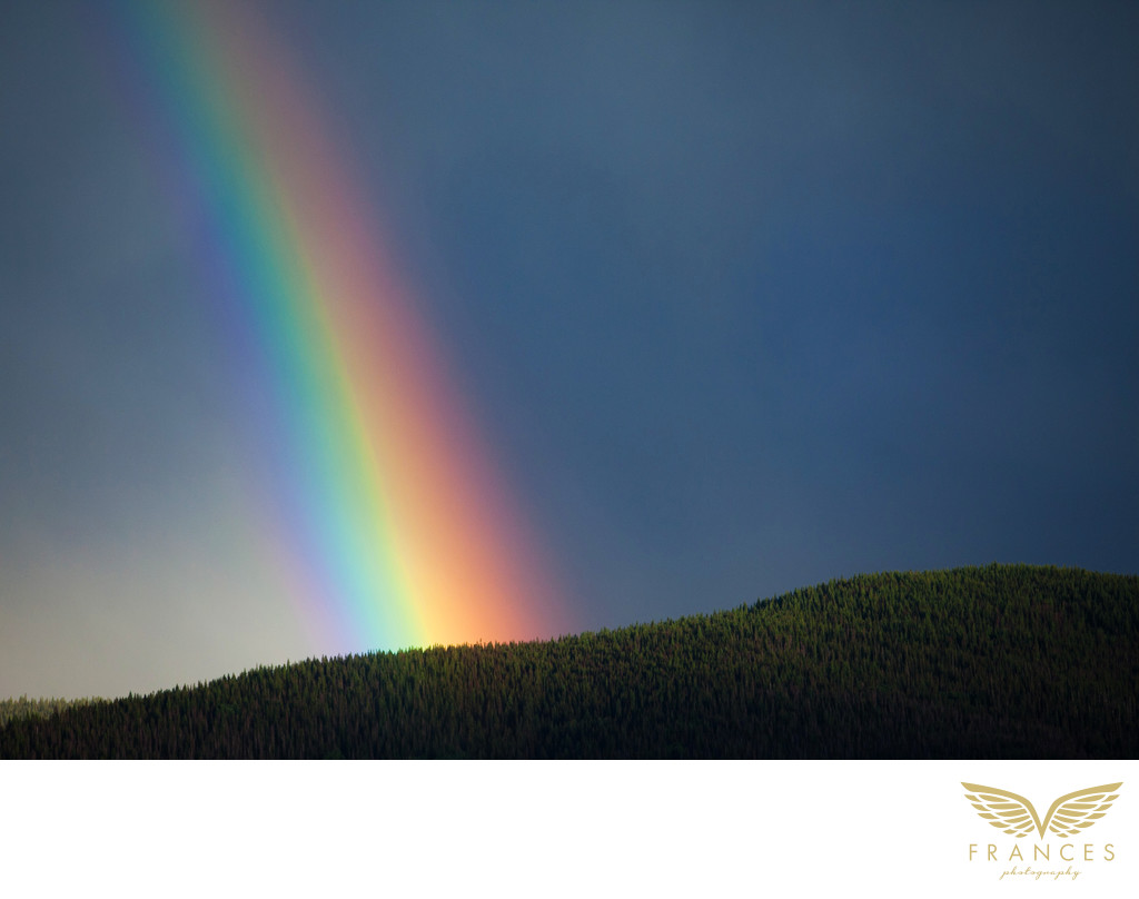 Rainbow image artistic photos Denver photographer