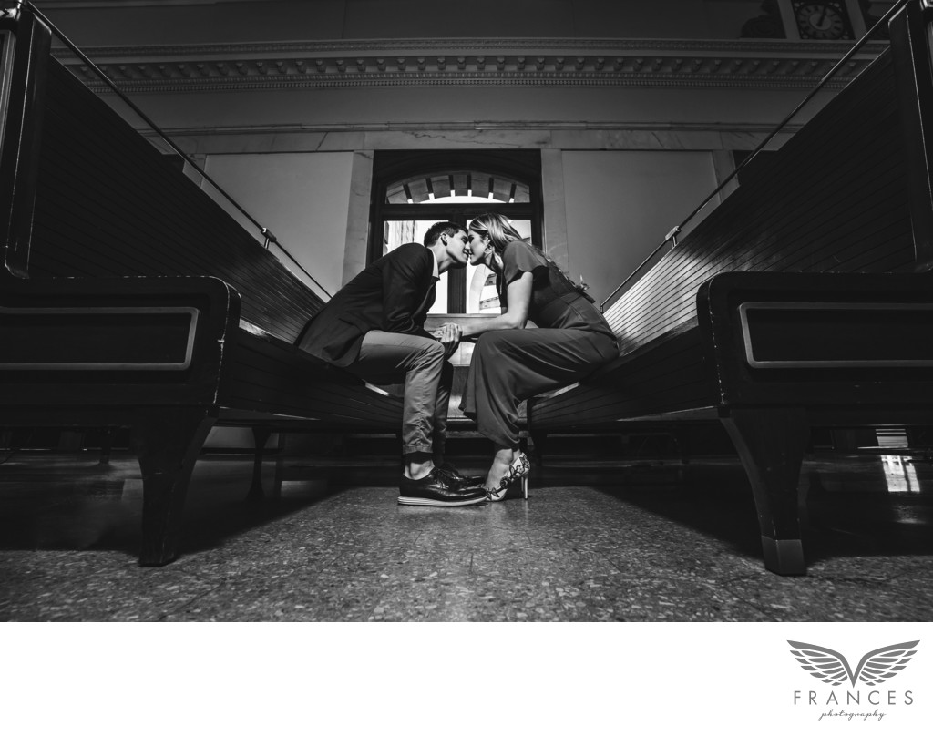 Missy Franklin Engagement Photography Union Station
