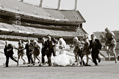 Top Denver Wedding Photographers Mile High Stadium