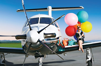 high fashion photography airplane Denver photographers