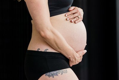 Maternity Boudoir Photography in Denver